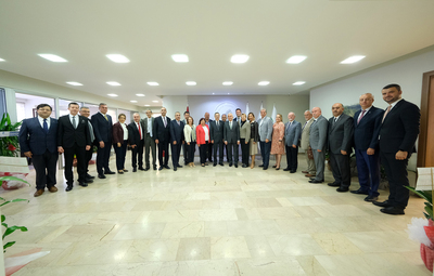 BAŞKAN ATAÇ'TAN BAŞKAN GÜLER'E ZİYARET