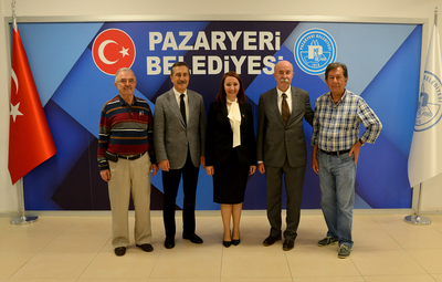 BAŞKAN ATAÇ'TAN BAŞKAN TEKİN'E ZİYARET