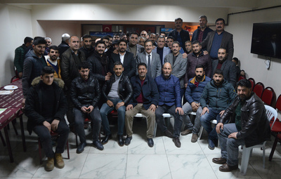 BAŞKAN ATAÇ VANLILARA ÇALIŞMALARINI ANLATTI