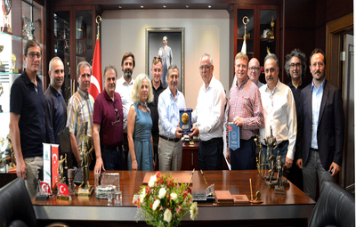 ERİAD'DAN BAŞKAN ATAÇ'A ZİYARET