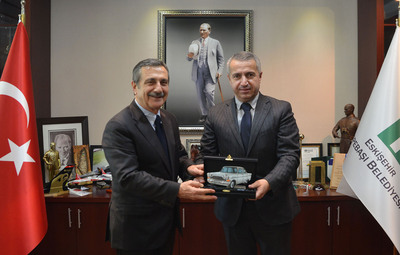 ŞARKÖY BELEDİYESİ'NDEN ATAÇ'A ZİYARET