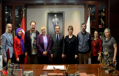 SULTANLAR ZEYBEK EKİBİNDEN ATAÇ'A ZİYARET