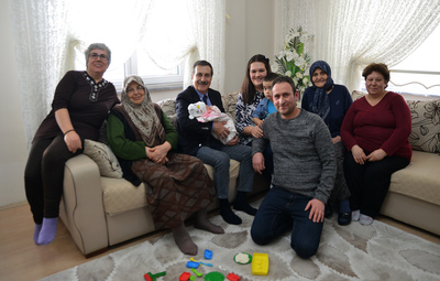 ATAÇ HOŞ GELDİN BEBEK ZİYARETLERİNİ SÜRDÜRÜYOR