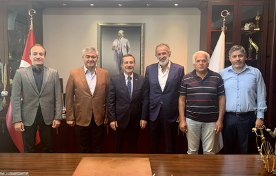 TENİS KULÜBÜ'NDEN ATAÇ'A ZİYARET