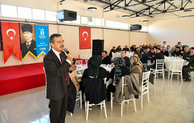 BAŞKAN ATAÇ ÇUKURHİSARLILAR İLE BULUŞTU