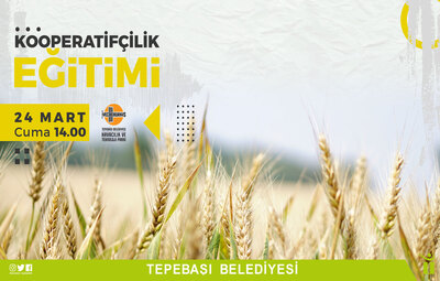 TEPEBAŞI'NDAN KOOPERATİFÇİLİK EĞİTİMİ