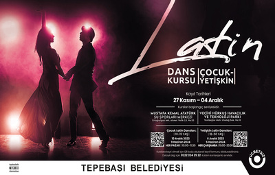 ÇOCUKLAR VE YETİŞKİNLER İÇİN LATİN DANSLARI KURSU BAŞLIYOR