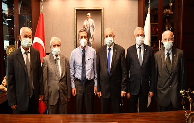 EMEKLİLER DERNEĞİ'NDEN BAŞKAN ATAÇ'A ZİYARET