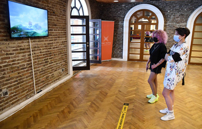 ESKİŞEHİR'İN İLK DİJİTAL SANAT SERGİSİ TEPEBAŞI'NDA AÇILDI