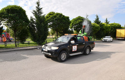 İLAÇLAMA ÇALIŞMALARI DEVAM EDİYOR