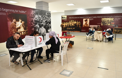 TEPEBAŞI'NDAN KAN BAĞIŞINA DESTEK