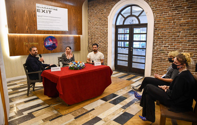 QUARANTINE EXIT SÖYLEŞİLERLE SONA ERDİ