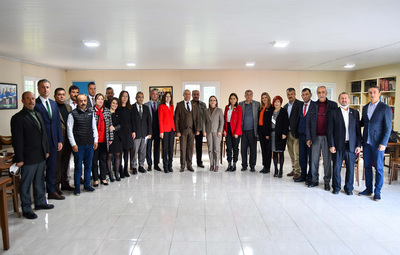 MUHTARLAR BİR ARAYA GELDİ