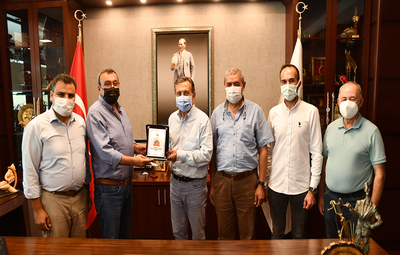ZEYDER'DEN BAŞKAN ATAÇ'A ZİYARET
