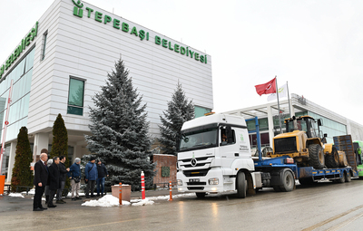 9 TIR YARDIM DEPREMZEDELERE ULAŞTI