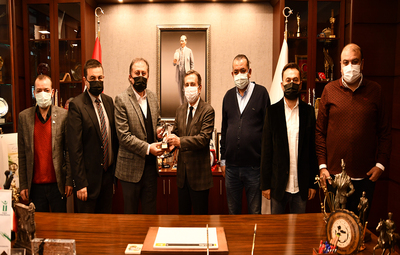 EASKF'DEN BAŞKAN ATAÇ'A ZİYARET