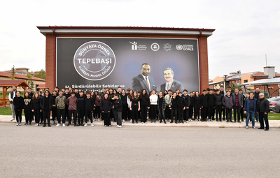 TEPEBAŞI'NIN ÖRNEK PROJELERİNİ GEZDİLER