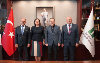 CHP'Lİ MİLLETVEKİLLERİNDEN BAŞKAN ATAÇ'A ZİYARET