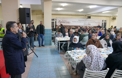 İFTAR SOFRASI GÜNDÜZLER'DE KURULDU