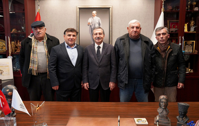 CHP GÜNYÜZÜ'NDEN BAŞKAN ATAÇ'A ZİYARET