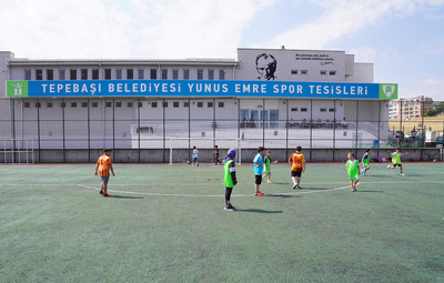ÇOCUKLAR TATİLLERİNİ SPORLA GEÇİRİYOR