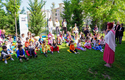 ÇOCUKLAR ŞAİR ELEM ERK İLE BULUŞTU