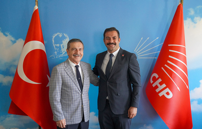 BAŞKAN ATAÇ'TAN BAŞKAN YALAZ'A ZİYARET