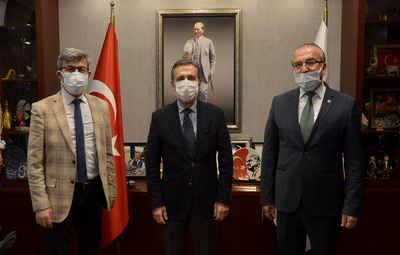 İYİ PARTİ'DEN BAŞKAN ATAÇ'A ZİYARET