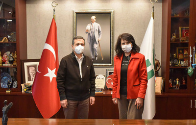 PEYZAJ MİMARLARI ODASI'NDAN ATAÇ'A ZİYARET