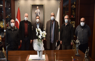 İKİ ŞEREFELİ VELİ BEY CAMİİ DERNEĞİNDEN ATAÇ'A ZİYARET