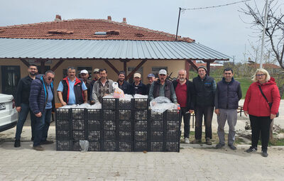 TEPEBAŞI'NDAN 25 BİN ÇİLEK FİDESİ DESTEĞİ DAHA