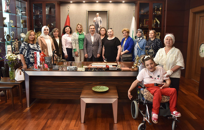 BATIKENTLİLERDEN BAŞKAN ATAÇ'A ZİYARET