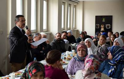 BAŞKAN ATAÇ ÇUKURHİSARLILAR İLE BİR ARAYA GELDİ