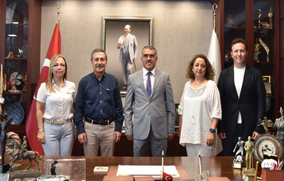 KAYMAKAM ÖNAL'DAN BAŞKAN ATAÇ'A VEDA ZİYARETİ
