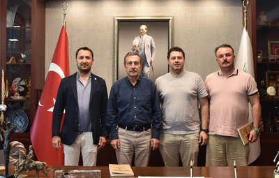 ORHANGAZİ'DEN BAŞKAN ATAÇ'A ZİYARET