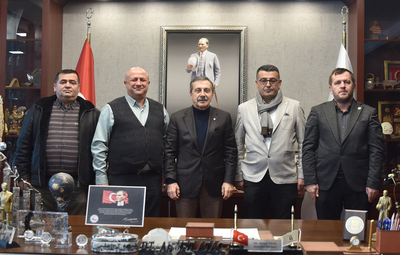 TEPEBAŞI ZİRAAT ODASI'NDAN BAŞKAN ATAÇ'A ZİYARET