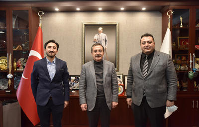 SAĞLIK-SEN'DEN BAŞKAN ATAÇ'A ZİYARET