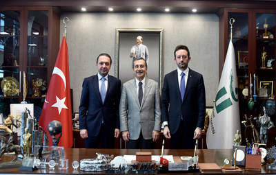 BAŞKAN ATAÇ TÜGİAD'I AĞIRLADI