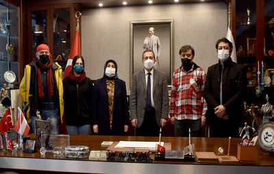 TAVŞANLI CHP İLÇE YÖNETİMİNDEN BAŞKAN ATAÇ'A ZİYARET