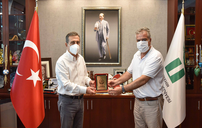 AŞÇILAR DERNEĞİ'NDEN BAŞKAN ATAÇ'A ZİYARET