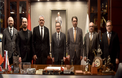 BAŞKAN ATAÇ VE BAŞKAN KÜPELİ'DEN İŞ BİRLİĞİ VURGUSU