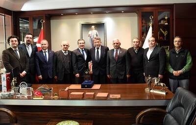 ZİRAAT MÜHENDİSLERİ ODASI'NDAN ATAÇ'A ZİYARET