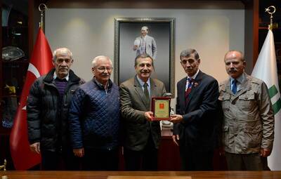 GAZİLERDEN BAŞKAN ATAÇ'A TEŞEKKÜR