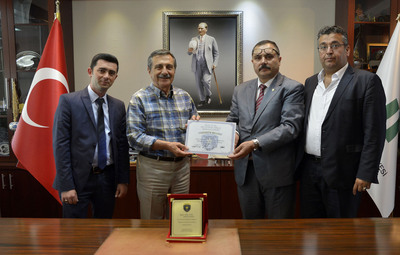 GÜVENLİK MENSUPLARINDAN ATAÇ'A ZİYARET