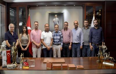 TEPEBAŞI, FİLİSTİNLİ İŞ ADAMLARININ DİKKATİNİ ÇEKTİ