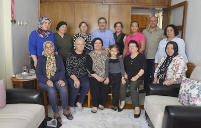BAŞKAN ATAÇ EV ZİYARETLERİNİ SÜRDÜRÜYOR