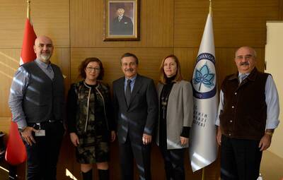 BAŞKAN ATAÇ'TAN PROF. DR. BAYRAK'A ZİYARET