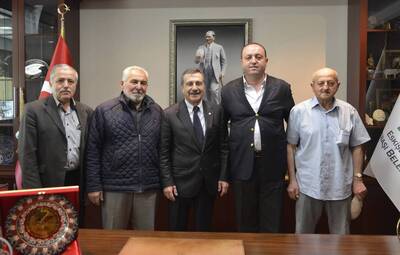 HACI ZEYNEP CAMİİ DERNEĞİ'NDEN ATAÇ'A ZİYARET