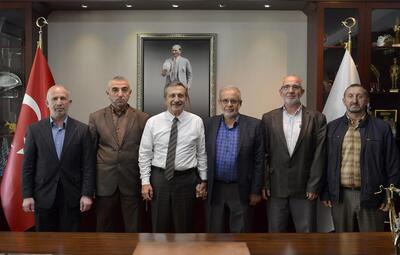 CAMİ DERNEKLERİNİN ZİYARETLERİ SÜRÜYOR