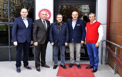 BAŞKAN ATAÇ KANAL 26'YI ZİYARET ETTİ
